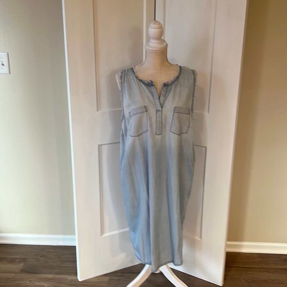Tribal Jeans Sleeveless Dress